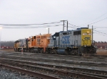 CSX 2646 with drones 9119, 9249 & 9120